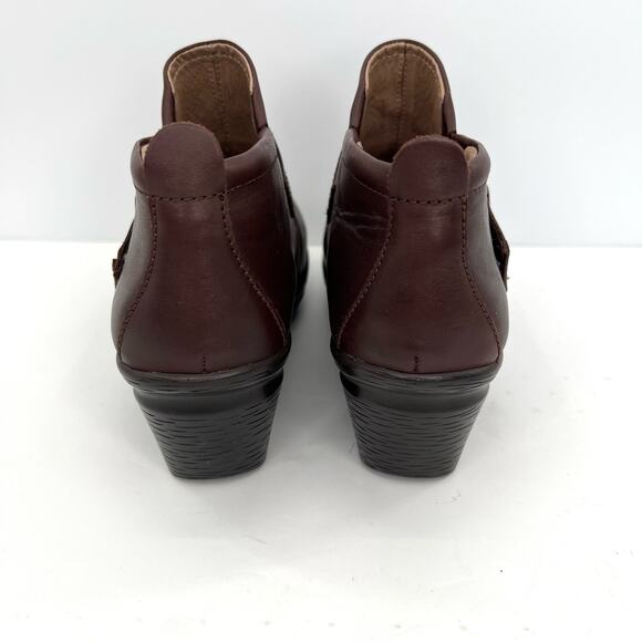 Sanita Women's Norma leather Booties with side buckle - Picture 3 of 8